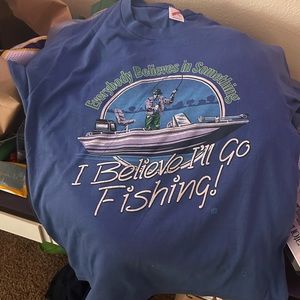 Vintage Single Stitch Fishing Shirt